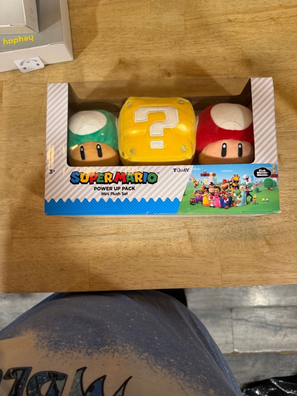 Nintendo Super Mario Mini Plush Set - Green, Yellow, Red